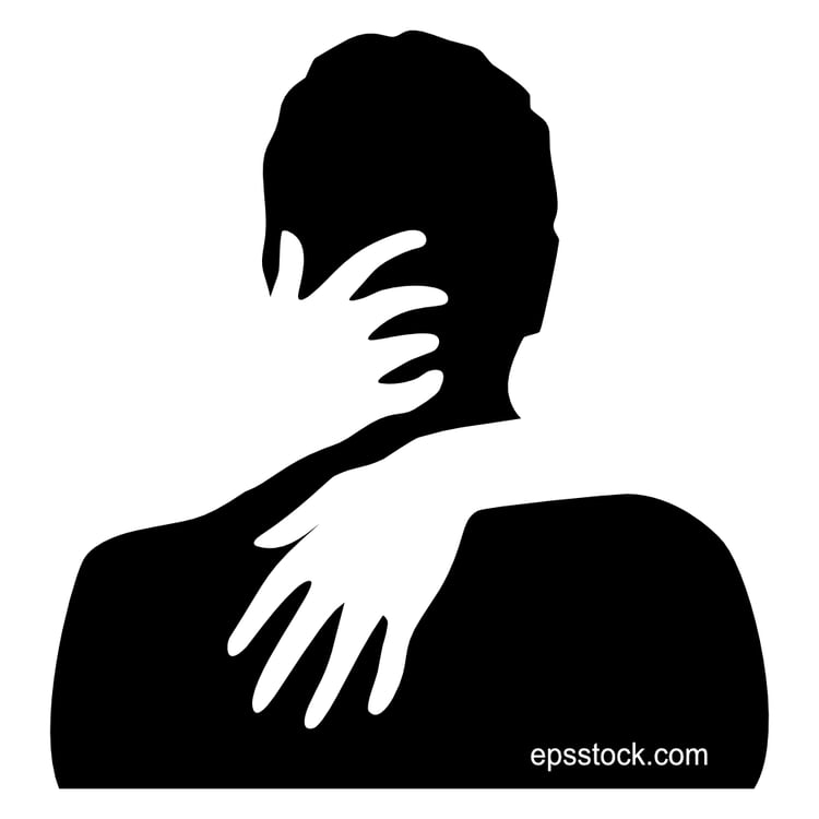 a woman kisses a man