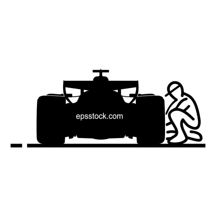 Formula 1 tire change