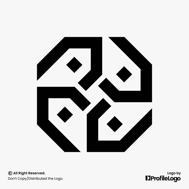 Simple home flip logo