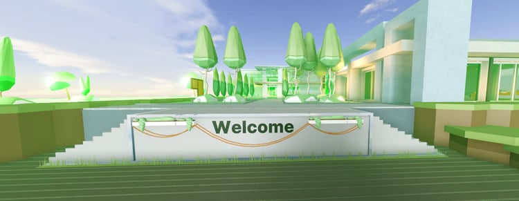 Café ordering counter Roblox roleplay build