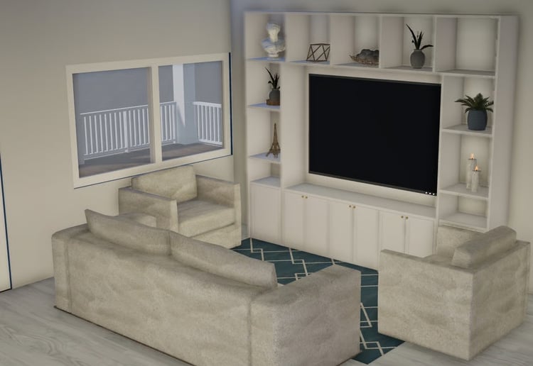 Roblox two story suburban house build