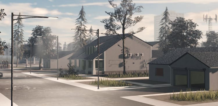 Roblox Urban Fallout post-apocalyptic map