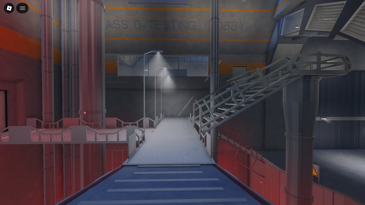 Detailed research center interior Roblox