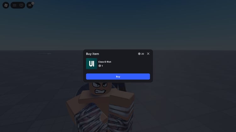 Roblox ClassD riot system gameplay feature
