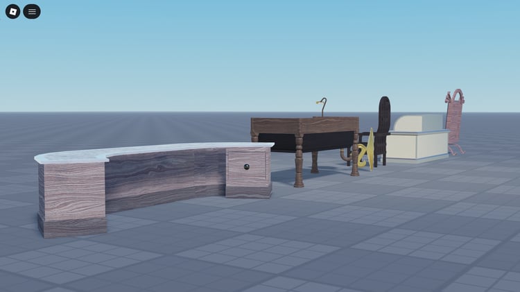 Roblox vintage furniture asset pack