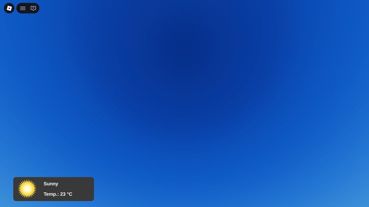 Roblox weather UI script interface
