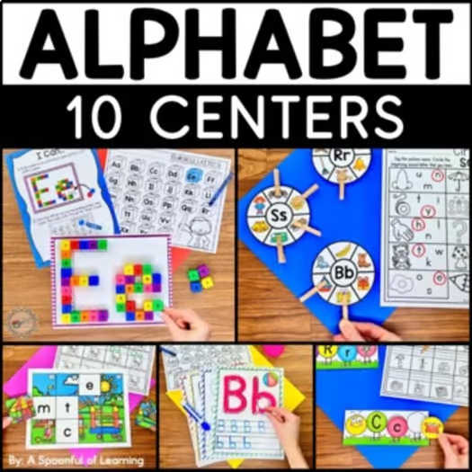 Alphabet Centers and Activities | Learning the Alphabet | Alphabet Recognition