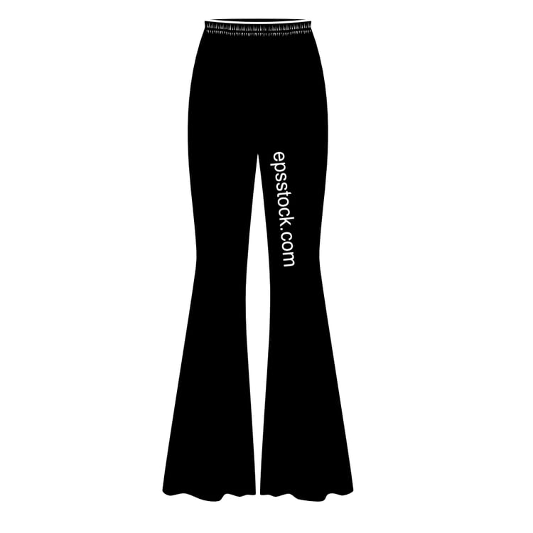 flared pants symbol