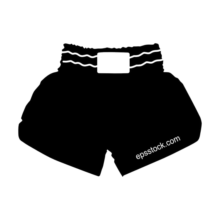 mai thai boxing shorts