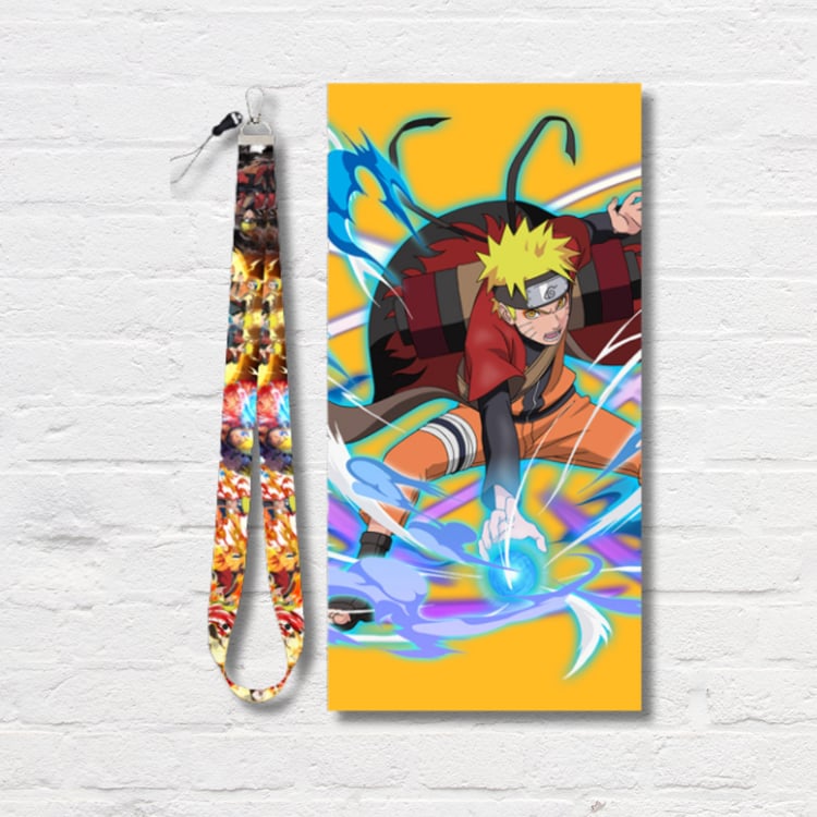 Anime inspired multifunction lanyard for phone keys and ID cards