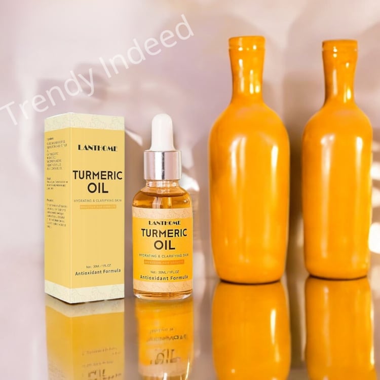 Lanthome turmeric oil facial serum brightening skincare oil