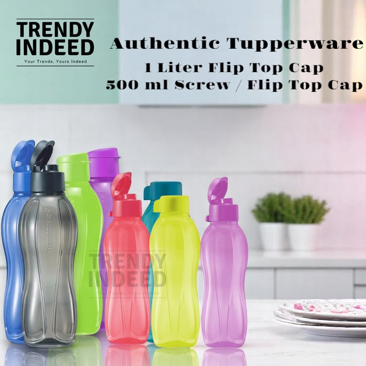 Tupperware eco bottle reusable BPA free water bottle