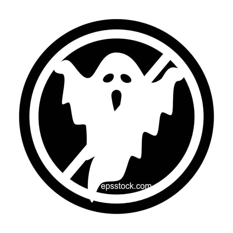 no ghost, sign