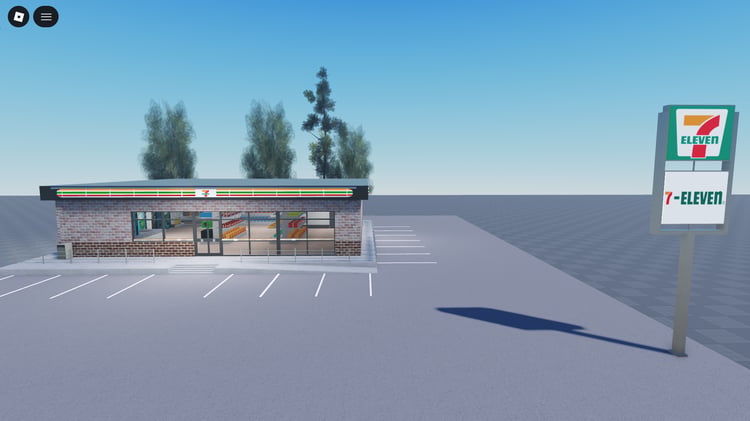 Roblox detailed convenience store interior