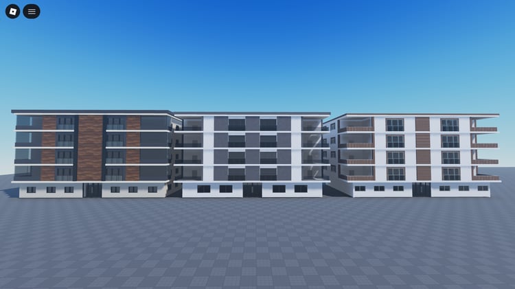 Roblox modern city housing buildings