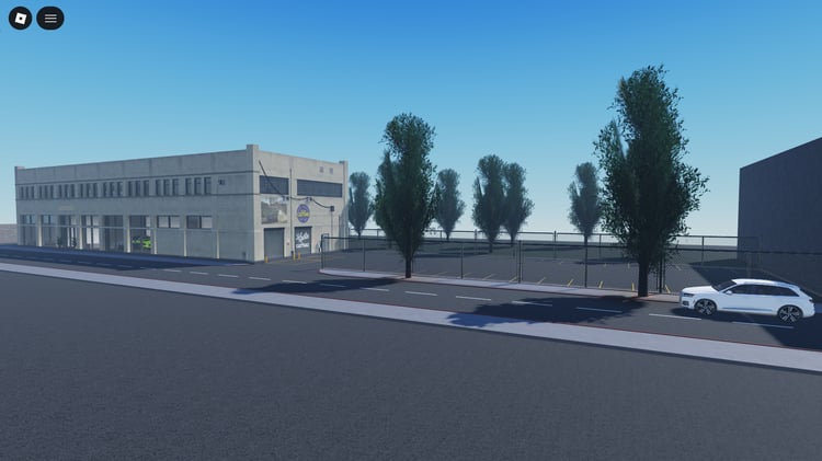 Roblox mechanic shop interior building