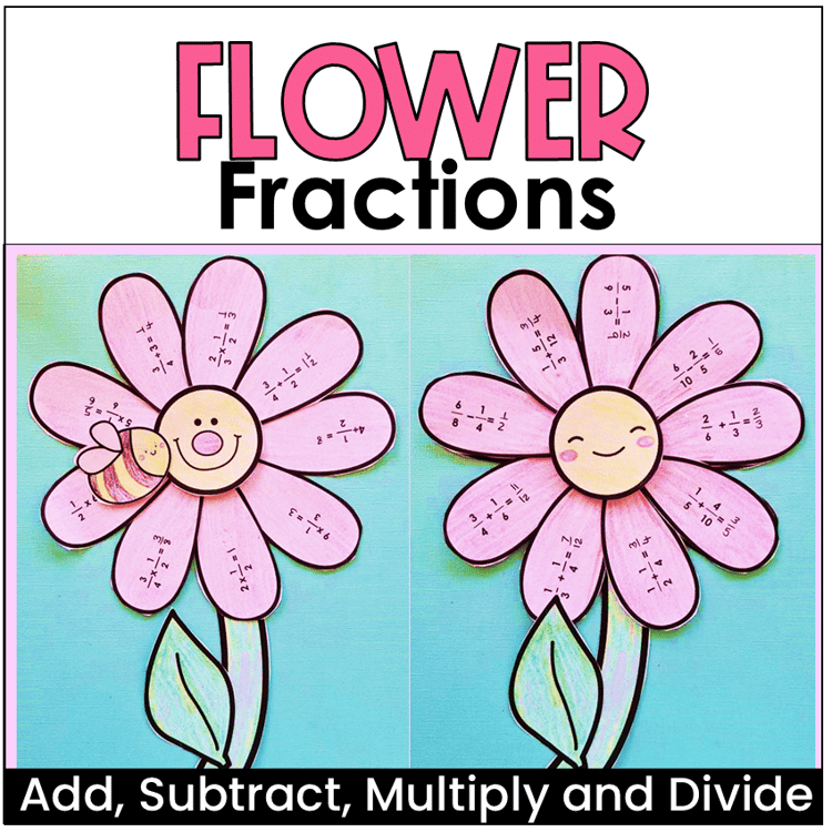 Flower fractions spring craft
