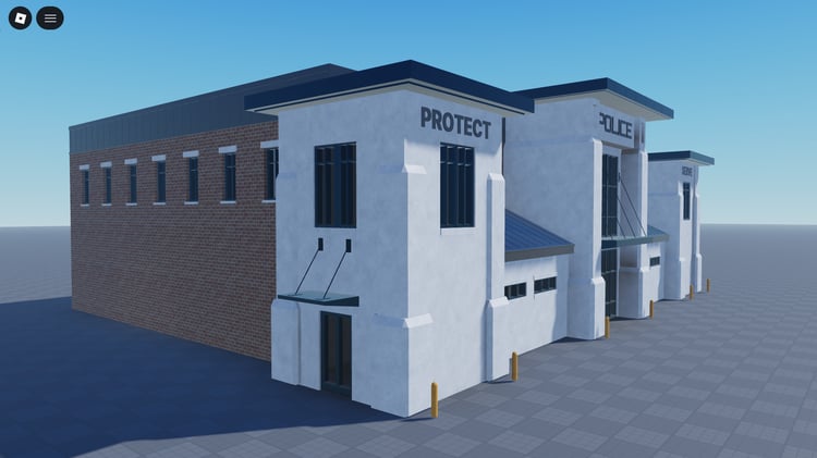 Roblox city police headquarters building