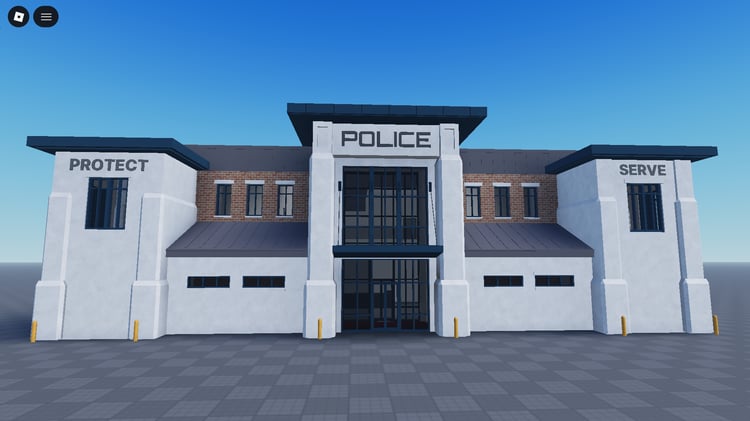 Roblox government building police station