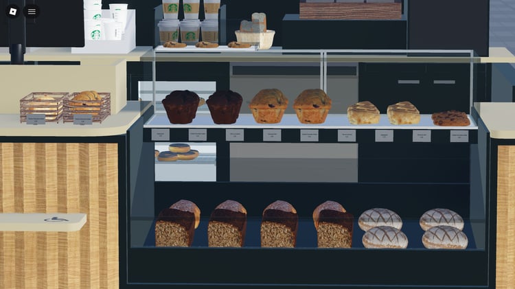 Roblox airport terminal coffee shop kiosk model