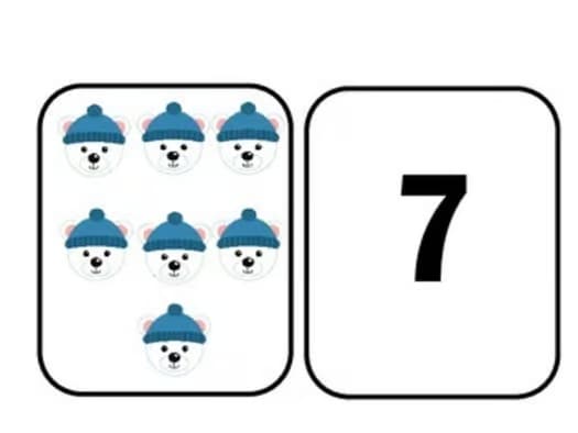 CHRISTMAS MATH CENTER ACTIVITY Preschool Kindergarten 1st Grade NUMBERS