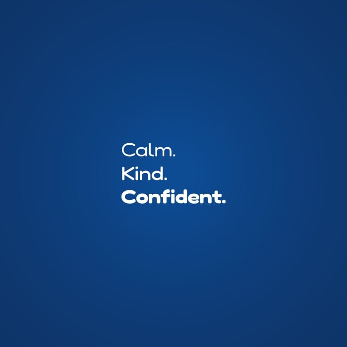 Quote Calm - Kind - Confident
