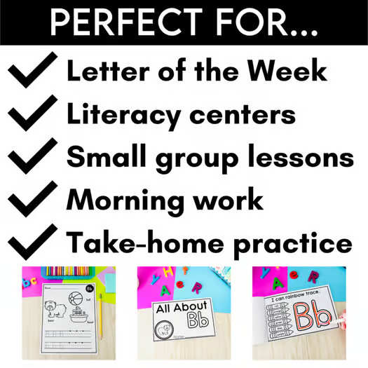 Letter B Activities for Preschool & Kindergarten Letter of the Week