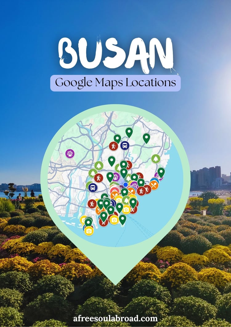 Busan Google Maps Locations