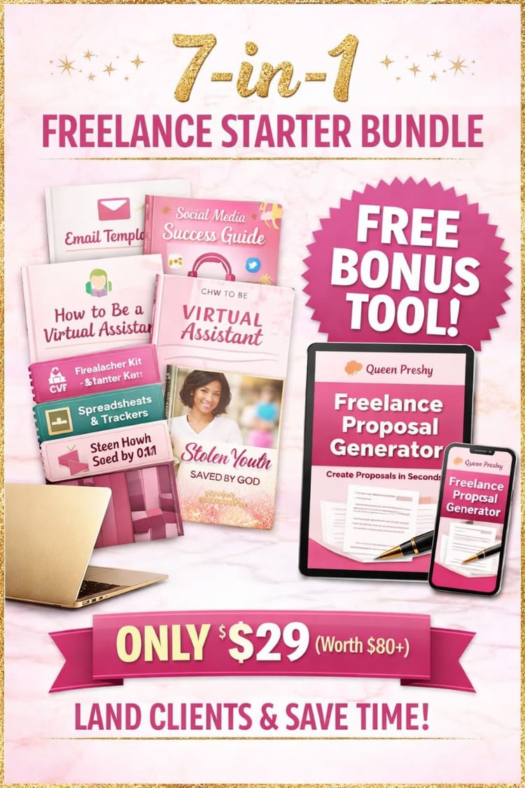 Virtual Assistant, Business Templates, Productivity, Start up