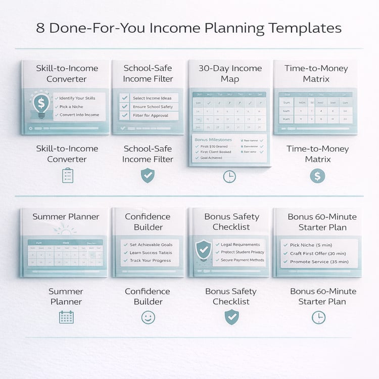 Teacher Income Bridge™ Templates 01