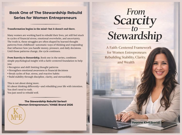 scarcity mindset women   financial healing for women   emotional intelligence money   rebuild your life after hardship   women entrepreneur mindset   faith based personal development   financial discipline for beginners   money mindset transformation   self improvement for women   overcoming financial fear   stability before success   personal growth women entrepreneurs   healing and rebuilding life   mindset and money habits   women leadership development   financial clarity for beginners   purpose driven entrepreneurship   stewardship mindset   rebuild after divorce finances   emotional resilience women