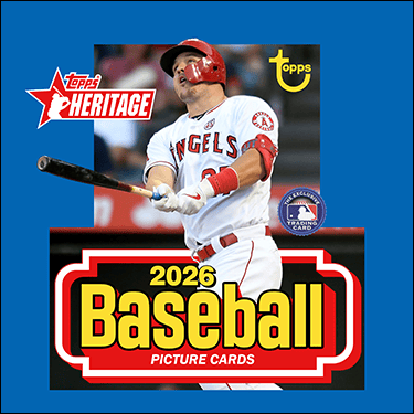2026 Topps Heritage Baseball Cards Binder Inserts