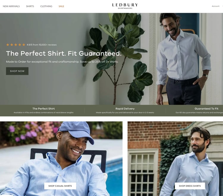 Website contradicts offer