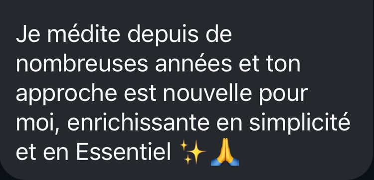 Témoignage ancrage et expansion méditations - Christine Clarisse - Soft life & Flow