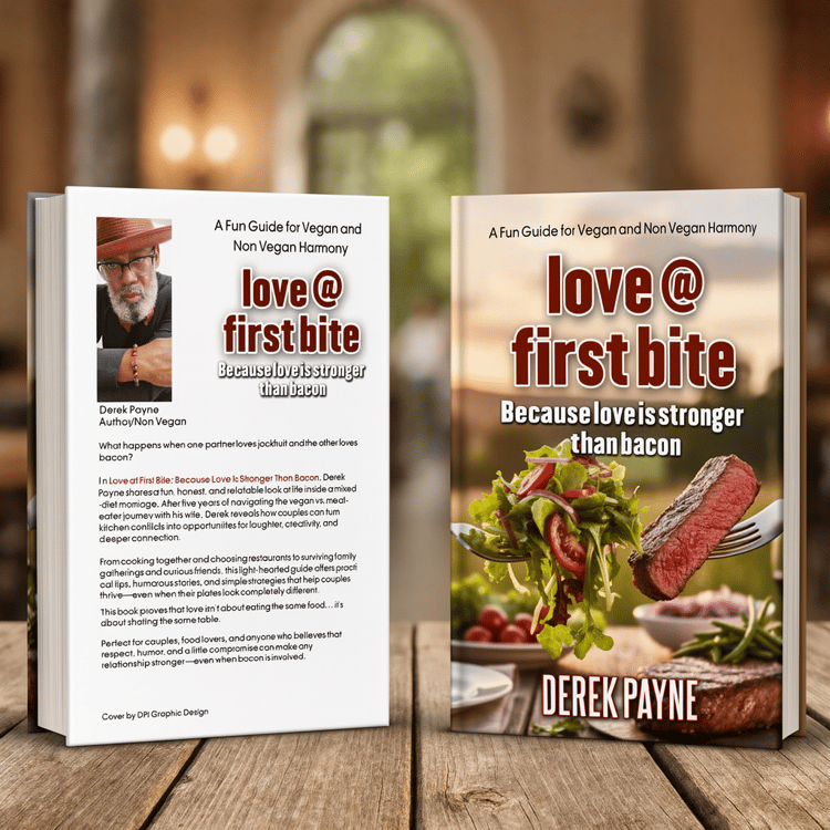 “plant-based lifestyle guide book by Love vs Bacon”