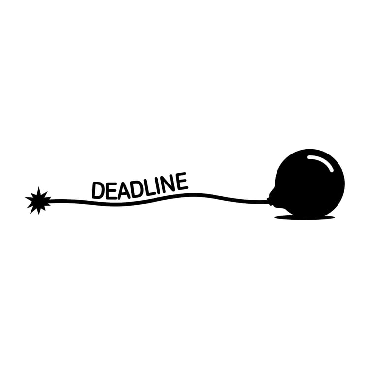 Deadline sign