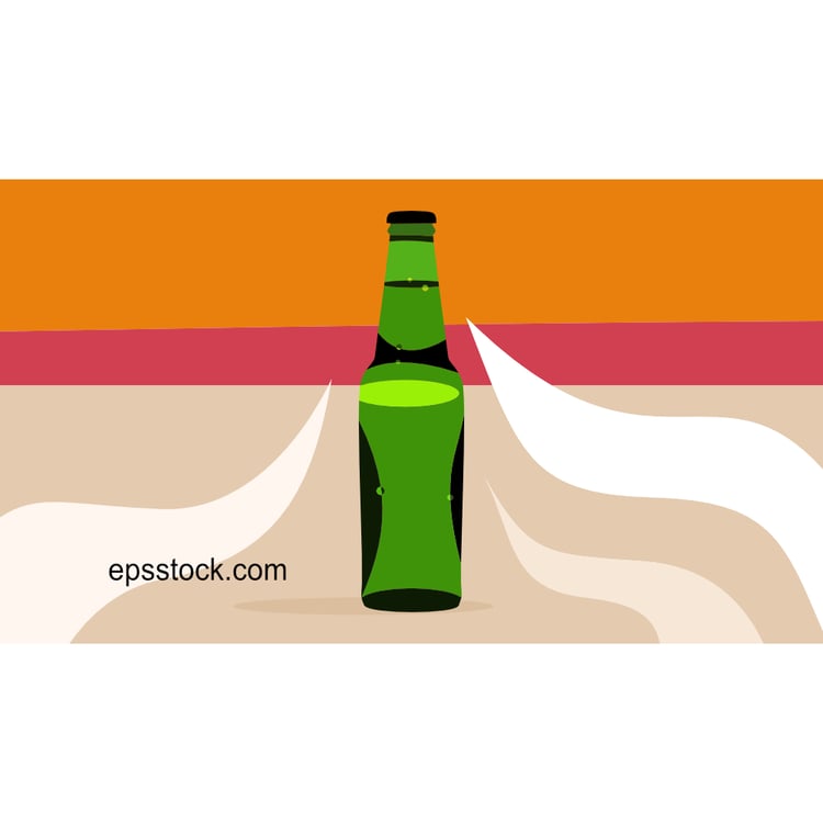 beer glass bottle