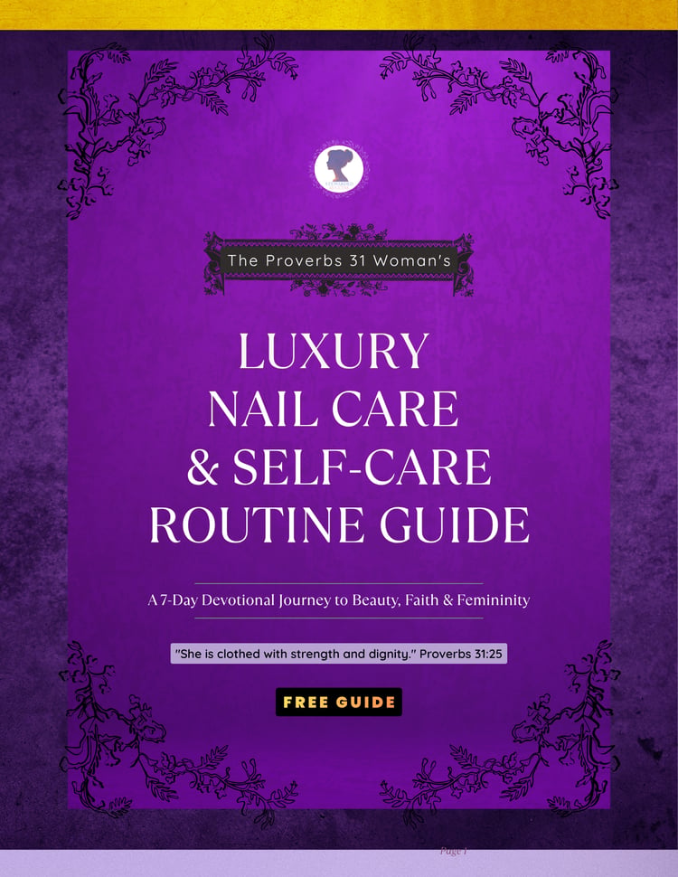 Luxury Nail Care & Self-Care Routine Cover Page