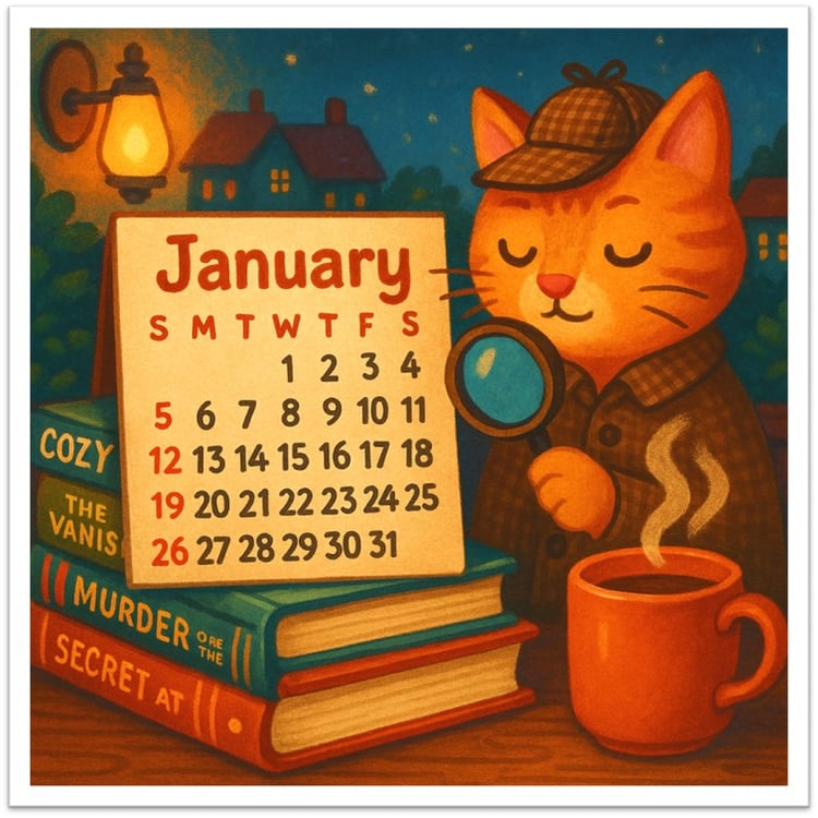 New Cozy Mystery Releases January 2026