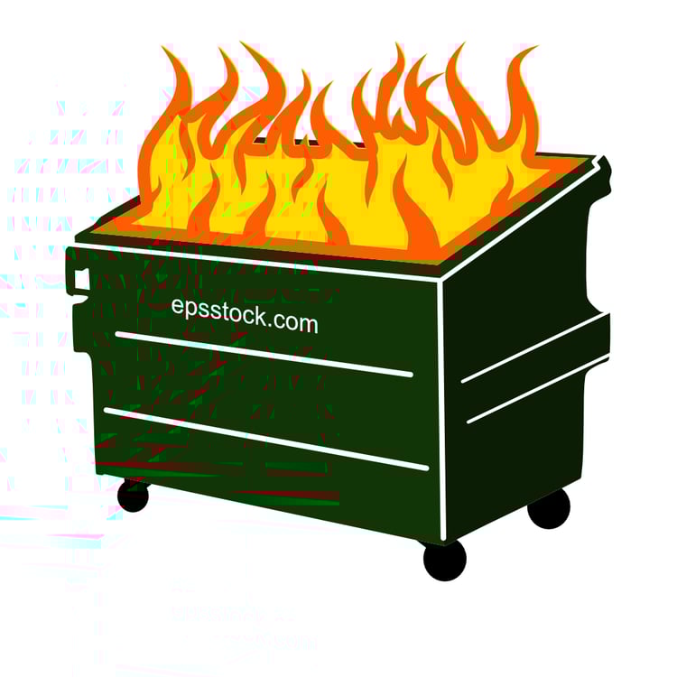 dumpster fire