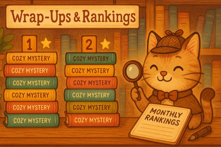 Cozy Mystery Wrap-Ups and Rankings