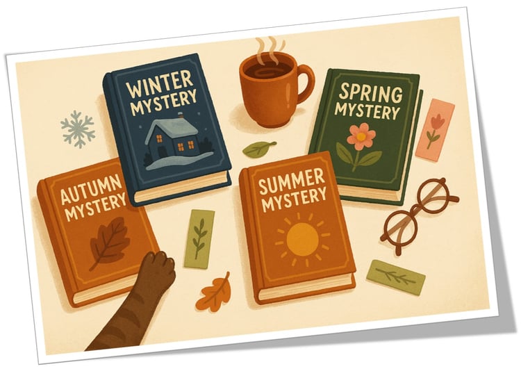 Best Seasonal Cozy Mysteries to Read for Every Season and Holiday