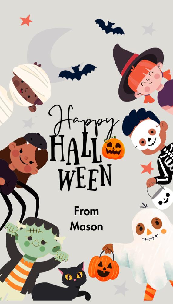 Editable Halloween Ghost Gift Tags | Printable Trick or Treat Favor Tag Template