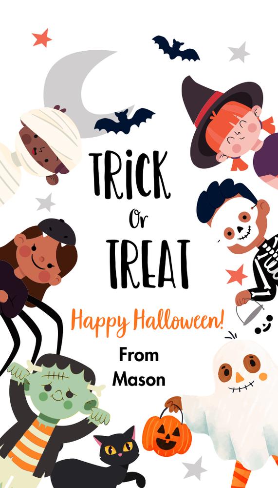 Editable Halloween Favor Tags | Boo Gift Tags & Ghost Party Treat Tags