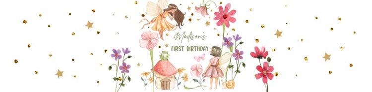 Editable Fairy Water Bottle Labels - Pink Whimsical Fairy Garden Party Decor