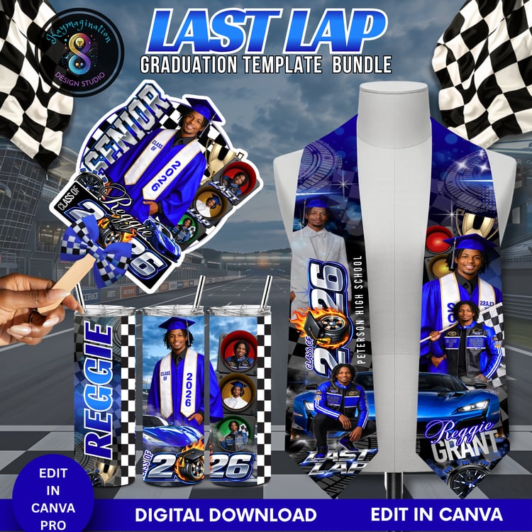 graduation template bundle, class of 2026 templates, graduation chip bag template, editable graduation canva, grad party favors, senior 2026 bundle, graduation shirt design template, last lap graduation theme, canva graduation bundle, graduation poster te