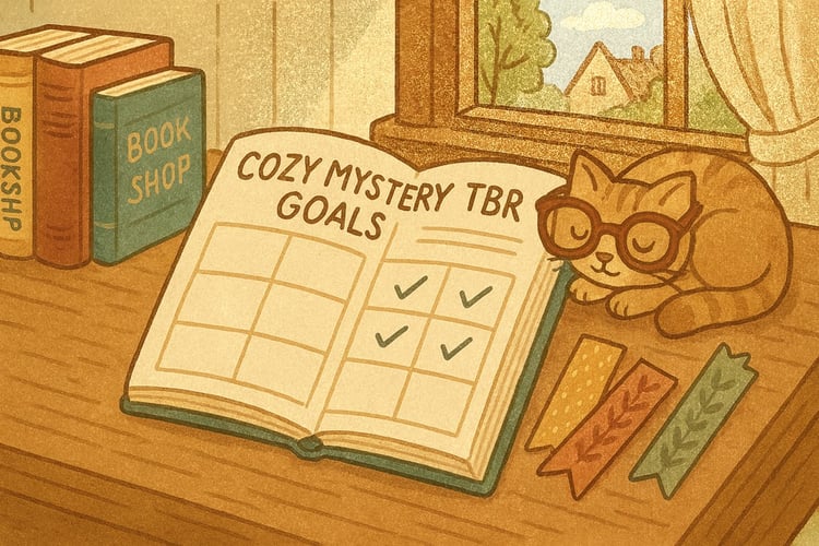 Cozy Mystery TBR Goals & Reading Plans