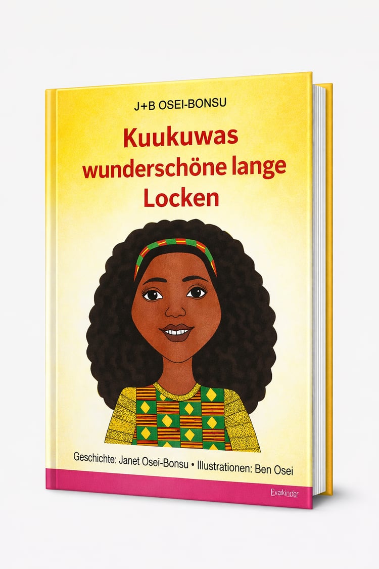 "Afrikanisches Kinderbuch über natürliche Haare und Selctbewusstsein"