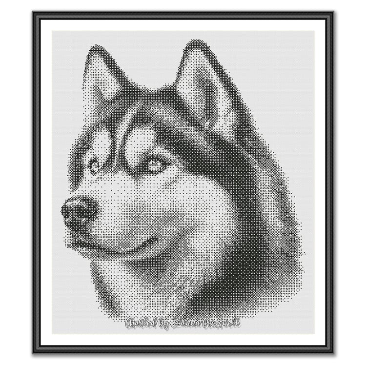 ZannaCrossStitch - MONOCHROME