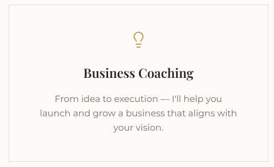 Business Coaching, business consultant